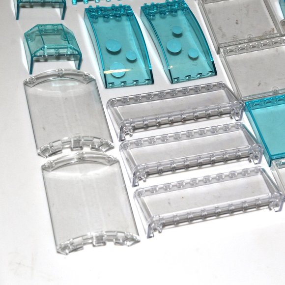 LEGO clear windscreen 3823, 24607, 4176, panel 59349, 46413, 46361, dome canopy - Picture 5 of 10